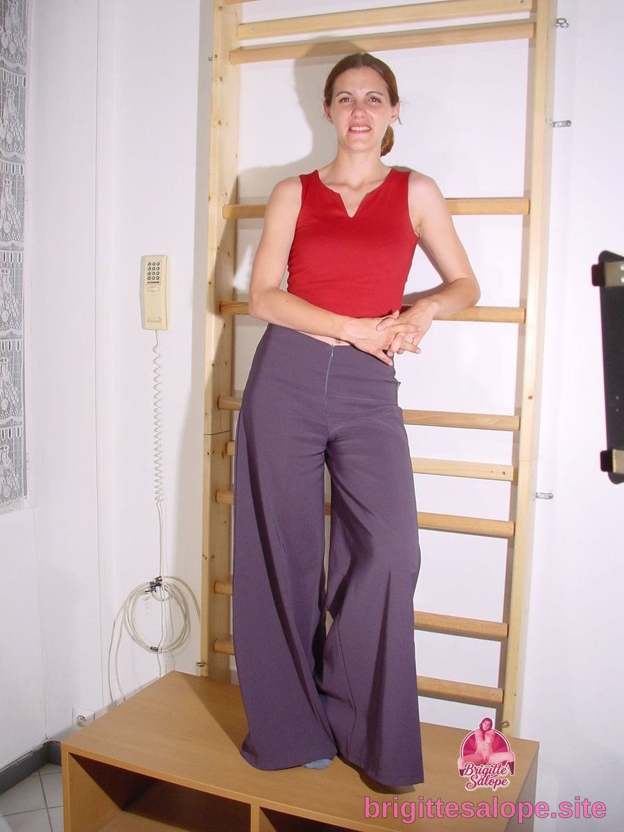 Femme en tenue de sport — Brigitte la Salope