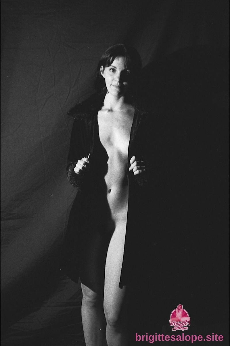 Portrait noir et blanc (photo 2340) — Brigitte la Salope