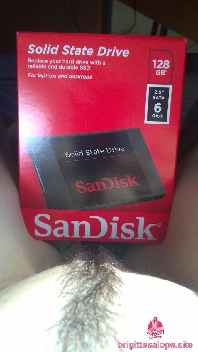 Package de Sandisk Solid State Drive — Brigitte la Salope